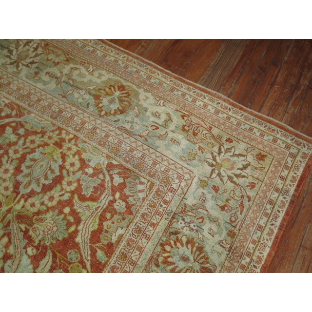 Zabihi Collection Oversize Antique Sultanabad Mahal Persian Carpet - 10'8" x 16'10" For Sale In New York - Image 6 of 12