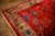 1920s Antique Red Scarlett Floral Haute Modern Knotted Wool Chinese Art Deco Rug For Sale In New York - Image 6 of 9