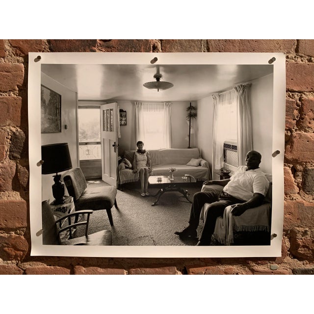 1971 "Wintersville Ohio" Black & White Photograph For Sale - Image 4 of 7