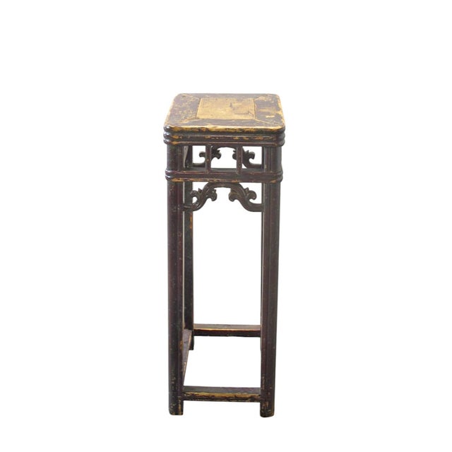 Chinese 19th Century Chinese Elm Pedestal Table For Sale - Image 3 of 8