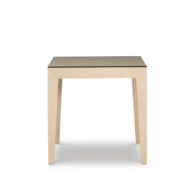 This piece is available only as shown, and will ship in 2-3 weeks. A refined table with tapered legs from the Century...