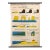 Mid 20th Century German Scientific Ocean Tidal Erosion Geology Rollup Chart For Sale