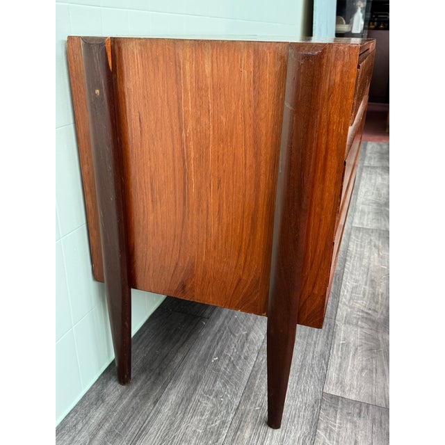 Mid-Century Modern Scandinavian Style Teak Chest of Drawers, 1950s For Sale - Image 10 of 18