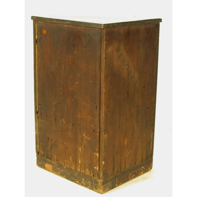 Brown 19th-C. American Corner Cabinet For Sale - Image 8 of 9