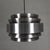 Vintage Aluminum Pendant Lamp from Lakro Amstelveen, 1960s For Sale - Image 4 of 16