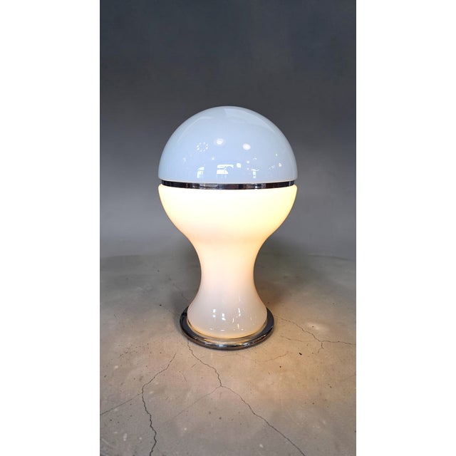 Fontana Arte Mongolfiera Table Lamp by Gianni Celada for Fontana Arte, Italy, 1960s For Sale - Image 4 of 8
