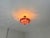 Vintage French Style Crystal Chandelier – Hand-Painted Pink & Ruby Red Prisms For Sale - Image 4 of 18