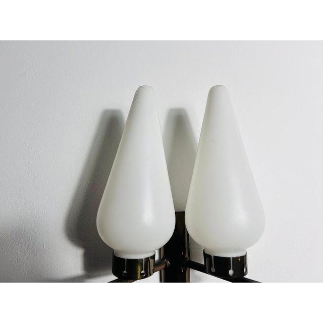 Brass Wall Lamps from Arredoluce, 1960s, Set of 2 For Sale - Image 12 of 14