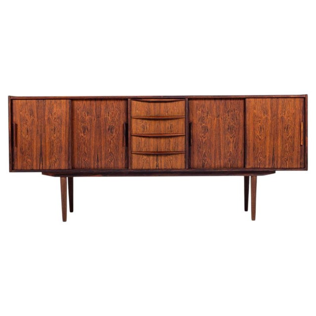 Scandinavian Symmetric Sideboard in Rosewood, Denmark, 1960 For Sale - Image 18 of 18