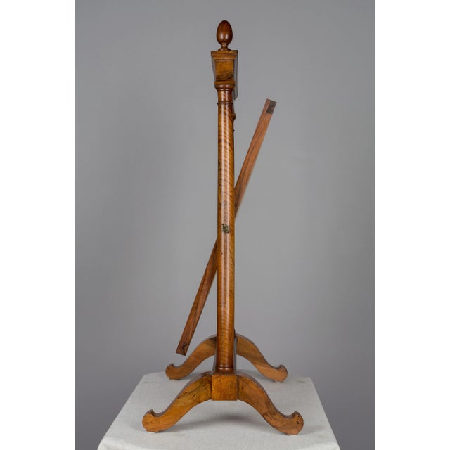 19th Century French Empire Period Cheval Dressing Mirror For Sale - Image 11 of 13