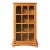 Mission Solid Oak Display Bookcase - Micheals Cherry For Sale