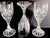 Glass Vintage Crystal Cordial Glasses in Park Lane Pattern by Mikasa, Set of 3 For Sale - Image 7 of 13