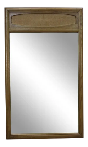 Mid-Century Walnut Mirror