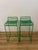 Vintage Stools in Metal, Set of 2 For Sale - Image 5 of 6