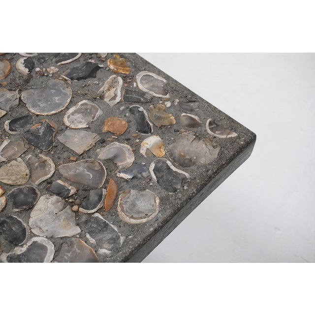 Stone Vintage Dutch Brutalist Stone Coffee Table, 1970s For Sale - Image 7 of 8