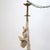 Early 20th Century French Gilt Bronze, Brass & Bisque Figural Cupid Pendant Light & Jeweled Shade For Sale - Image 6 of 12