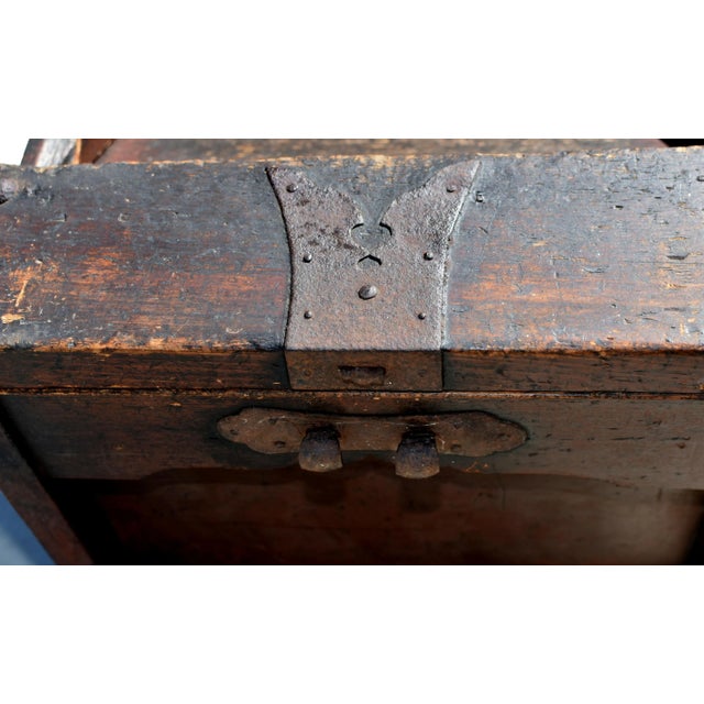 Japanese Antique Merchant's Money Box For Sale - Image 10 of 14