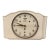 1930s German Mauthe Art Deco Glazed Ceramic Wall Clock For Sale