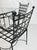 Mario Papperzini for Janus Et Cie Iron Outdoor Dining Set, Table & 4 Chairs, Attributed For Sale - Image 9 of 18