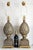 Art Deco Lamp Pair Large Artichokes Restored For Sale - Image 3 of 11