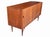 Beautifully restored 1960s Mid-Century Modern walnut credenza, expertly handcrafted from solid walnut wood in the timeless...