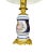 Metal Louis XV Style Bronze and Porcelain Table Lamp For Sale - Image 7 of 8