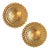 Amber Glass Wall Lights by Helena Tynell for Glashütte Limburg, Set of 2 For Sale
