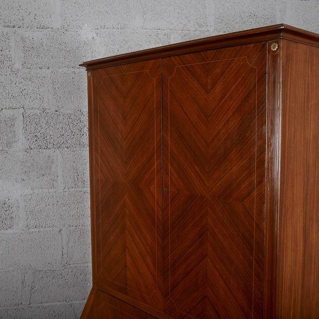 Art Deco Bookcase Sideboard with Flap For Sale - Image 14 of 18
