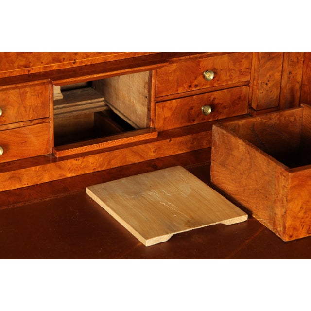 Antique Louis-Philippe Secretaire in Ash, 1840 For Sale - Image 9 of 18