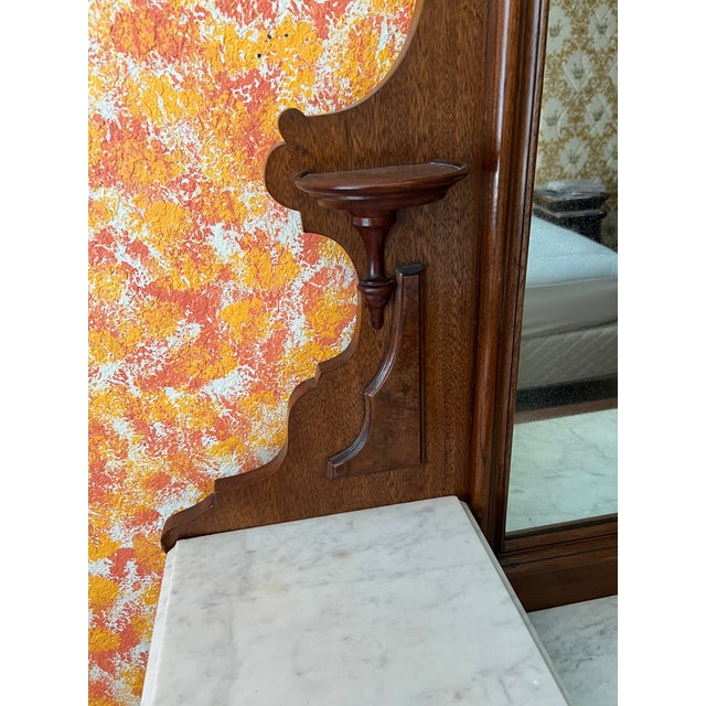 Late 19th Century Renaissance Revival Dresser W/Marble Top For Sale In Austin - Image 6 of 12