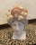 Shell-Encrusted Bust in Farrow & Ball “Calluna” with Hidden Candle Holders. By May River Neptune. A singular sculptural...