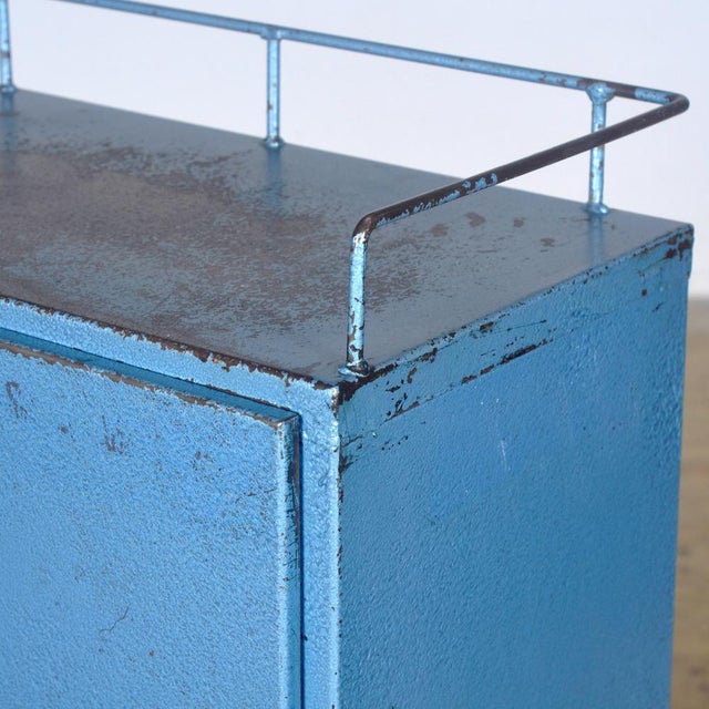 Industrial Four-Drawer Cabinet, 1970s For Sale - Image 11 of 13