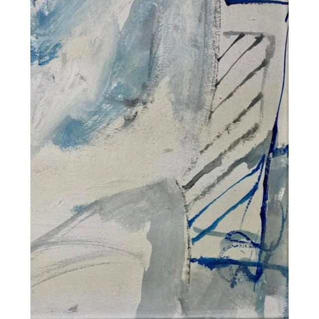 French Modernist Post Impressionist Provence Mod Women Jean Sardi Oil Painting For Sale - Image 9 of 10