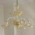 Glass Vintage Italian Glass Floral Chandelier After Murano For Sale - Image 7 of 8