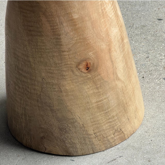 Side Table in Mango Wood, 1980s For Sale - Image 18 of 18
