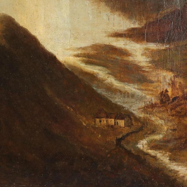 William Barry, Mountain Landscape with Lake, 1890, Oil on Canvas, Framed For Sale - Image 6 of 12