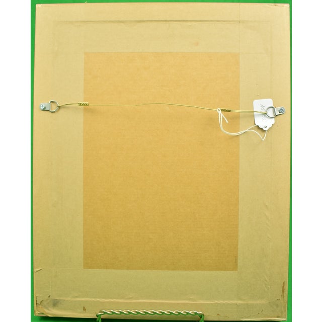 Lanvin of Paris C1920s Fashion Model Original Watercolour For Sale - Image 4 of 4