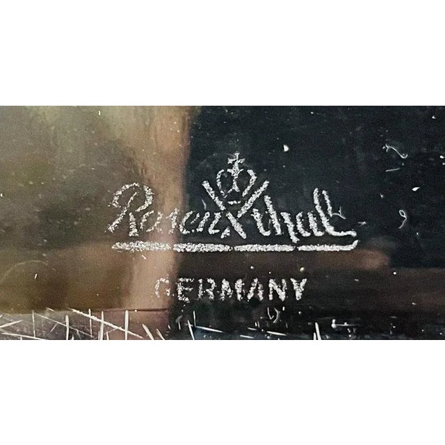 Rosenthal Germany Crystal Center Piece or Bowl For Sale - Image 9 of 10