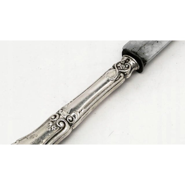 Silver Beef Knife, France, 1900s For Sale - Image 3 of 7
