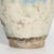 Mid 18th Century Antique Persian Glazed Blue and White Terra Cotta Vase For Sale - Image 5 of 7