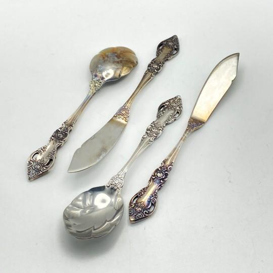 Oneida Northland "Baton Rouge" 95-Piece Flatware Set With Storage Chest (Vintage 1970s/80s Service for 10 + Extras and Serving Pieces) For Sale - Image 11 of 18