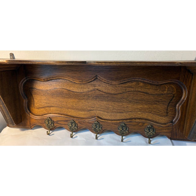 Wood Vintage French Pot Rack or Coat Rack For Sale - Image 7 of 12