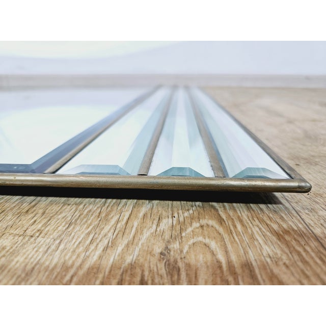 German Art Deco Style Domico Crystal Mirror For Sale - Image 3 of 18