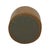 Vintage Round Brown Ottoman with Star Motif, 1960s For Sale - Image 6 of 11