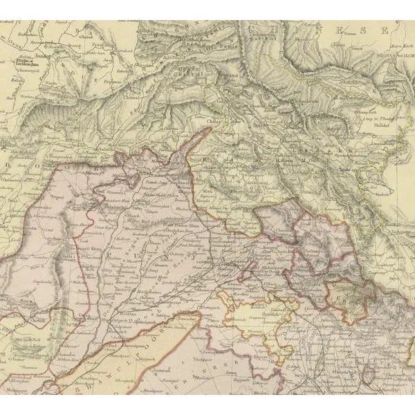 Late 19th Century The British Rajs India by Blackie and Son, 1882, Set of 2 For Sale - Image 5 of 9