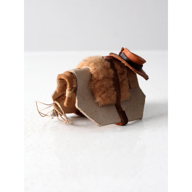 Mid 20th Century Vintage Miniature Andean Folk Art Figurine For Sale - Image 5 of 7