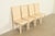 Mario Bellini Style Italian Modern Cream Leather Wrapped High Back Dining Chairs, Set of Four For Sale - Image 13 of 13