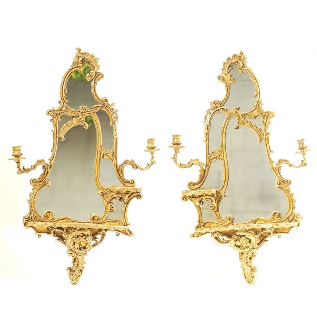 19th C. French Girondole Mirrors For Sale - Image 4 of 4