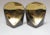 Mid-Century Modern Pair of Ben Seibel for Jenfredware Sculptural Two Tone Brass Bookends For Sale - Image 3 of 12