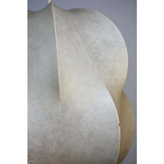 Space Age Italian Cocoon Ceiling Lamp, 1960s For Sale - Image 4 of 14